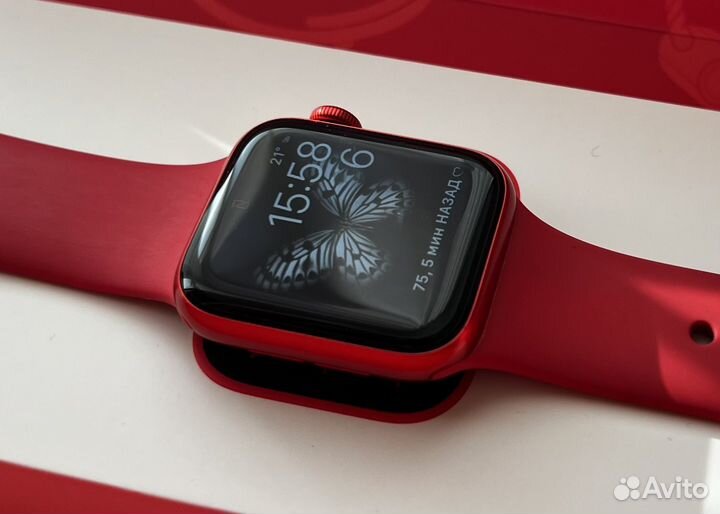 Часы Apple Watch 6, 40 mm (Product) red