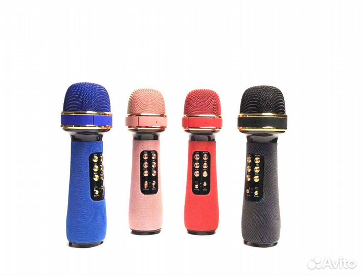 Микрофон для караоке c беспроводной колонкой