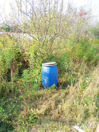 Бочка пластиковая садовая