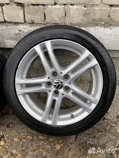 Литые диски r17 7,51x17 H2 с резиной