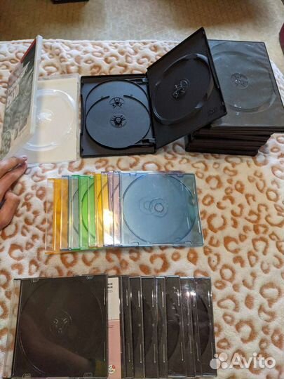 Болванки CD, DVD, контейнеры для дисков