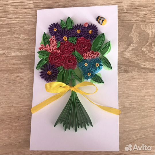 Открытка ручной работы