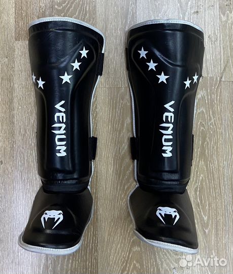 Защита голени для единоборств кожа венум