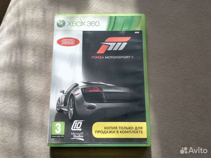 Игра forza motosport 3 на Xbox 360