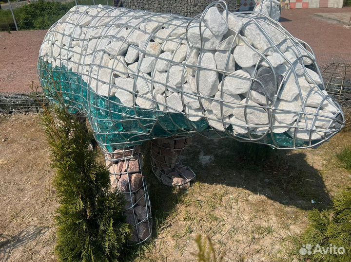 Каркасная фигура, Скульптура для дома и сада