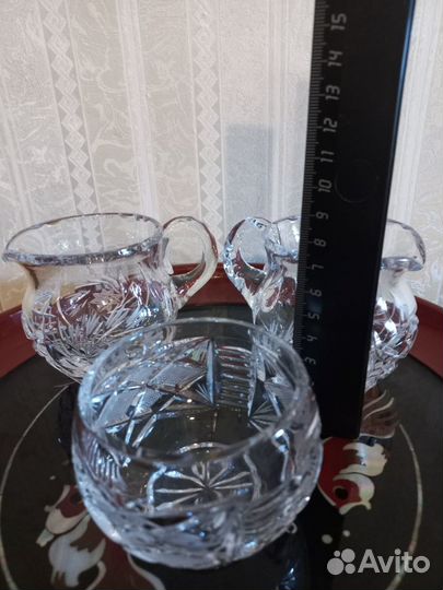 Хрустальные вазочки