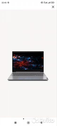 Ноутбук Lenovo V15-IGL Gray (82C3001NAK)