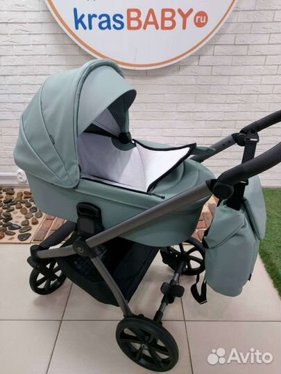 Коляска 2 в 1 Tutis Mio Eco-leather