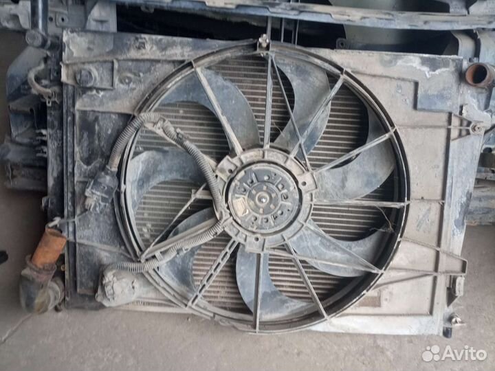 Вентилятор охлаждения hyundai tucson 2л