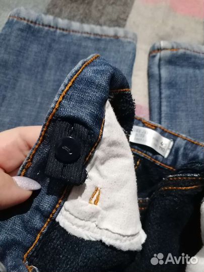 Джинсы для мальчика (зима) 110 см