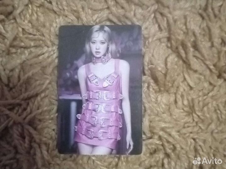 Blackpink карточки