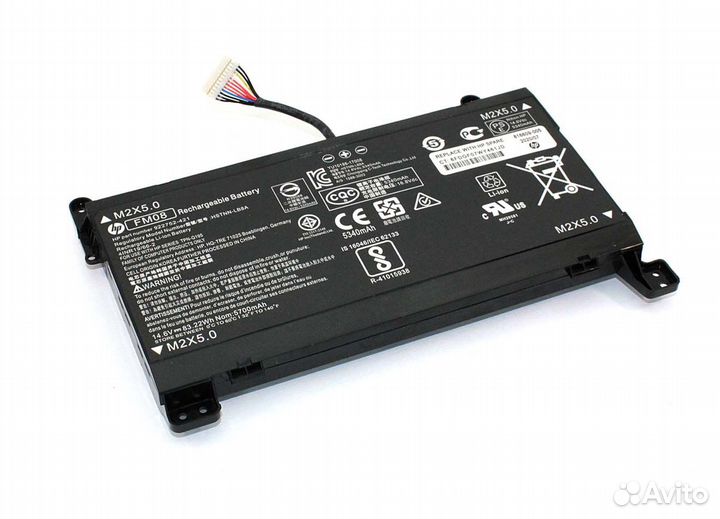 Аккумулятор для HP 17-AN (FM08) 12Pin 14.4V 5700mA