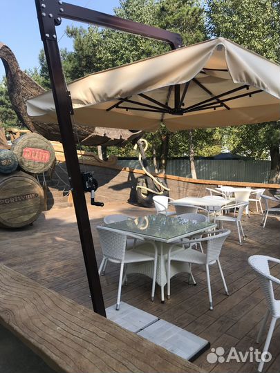 Зонты для кафе.Зонты боковые. Зонты уличные