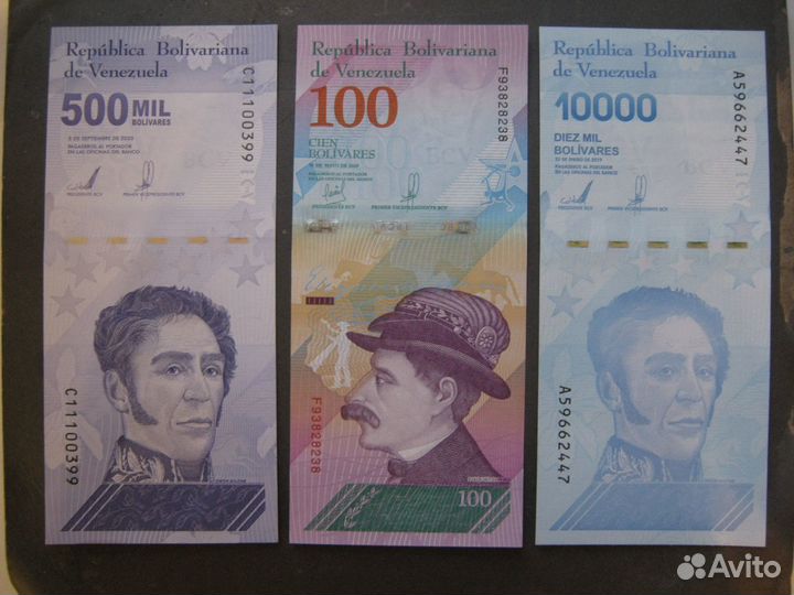 Банкноты Венесуэлы