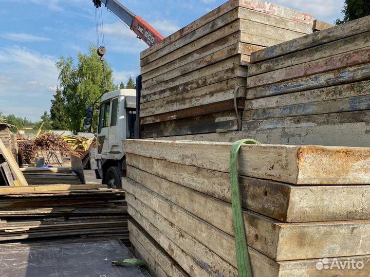 Съемная опалубка 3х0,8 м