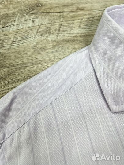 Poggianti мужская итальянская рубашка 43 в