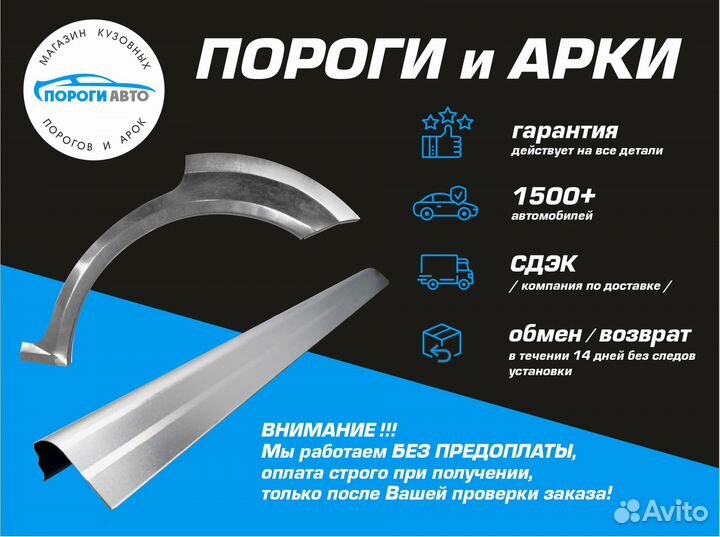 Пороги кузовные Audi 80 B3