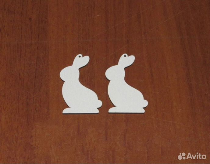 Набор украшений игрушки зайцы кролики