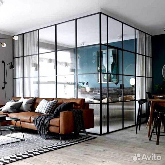 Лофт перегородки