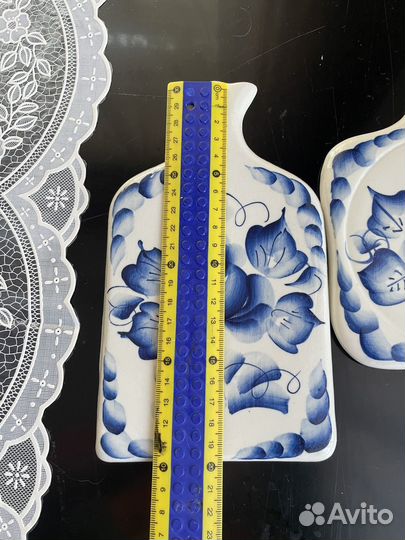 Доска для сыра Гжель Винтаж СССР