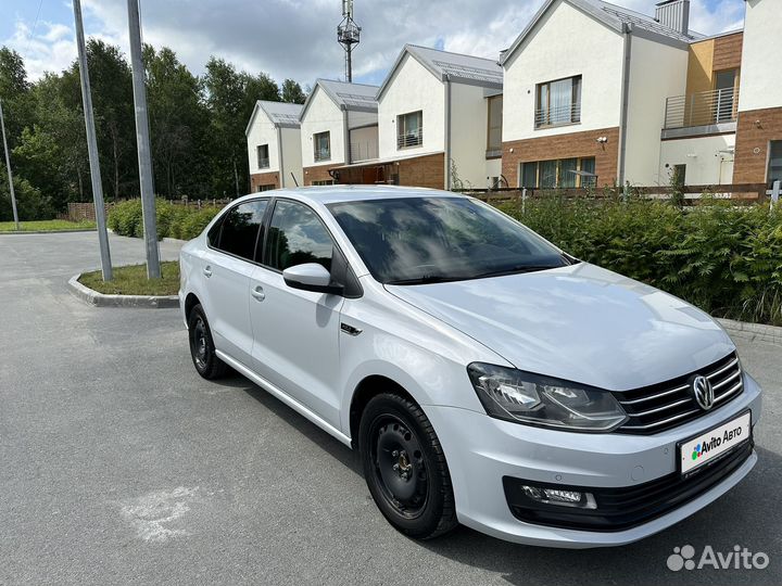 Volkswagen Polo 1.6 AT, 2018, 87 297 км