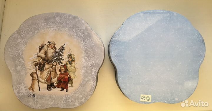 Жестяные банки от чая и конфет