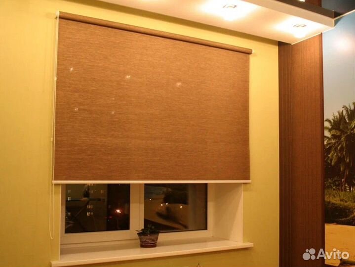 Рулонные шторы Cтандарт для офиса