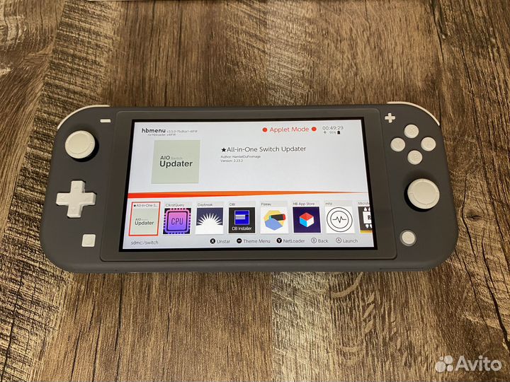 Nintendo switch lite прошитая