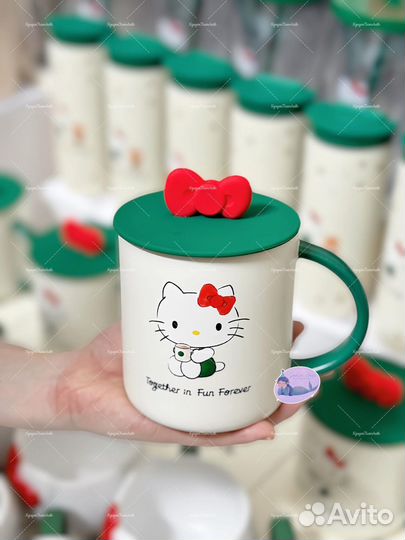 Starbucks x Hello Kitty кружки на заказ