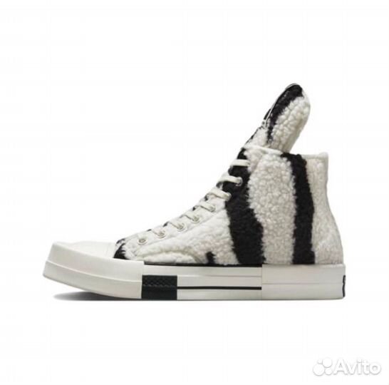 Кеды Converse x Rick Owens Drkshdw Zebra оригинал
