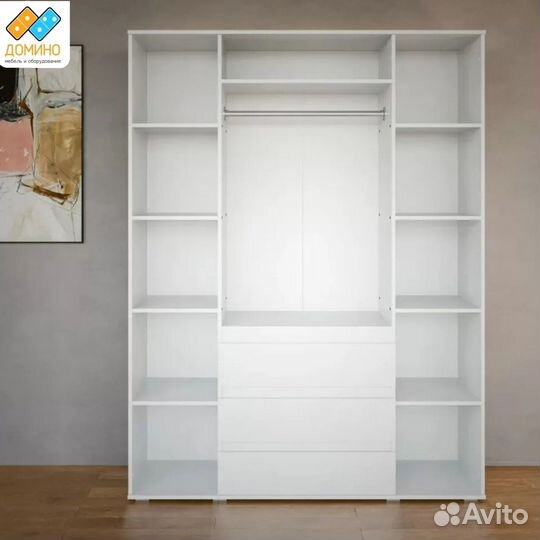 Шкаф 160 см с ящиками