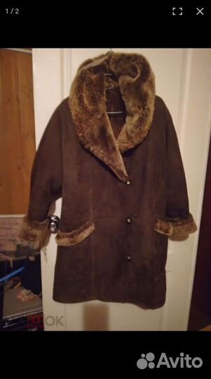 Дубленка италия одевалась несколько раз 52 р