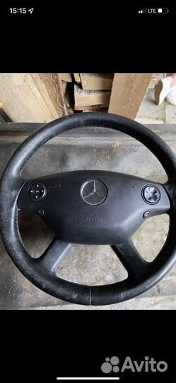 Руль И Подушка безопастности на Mercedes W221