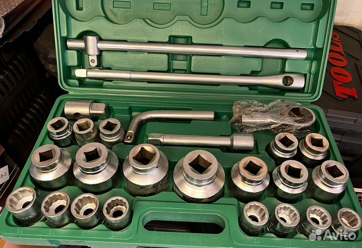 Набор головок грузовой 3/4 мощный