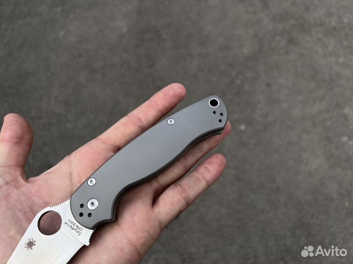 Нож Spyderco paramilitary 2 Титан