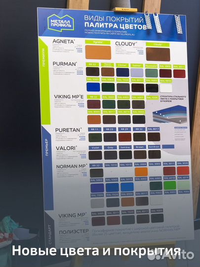 Металлочерепица и комплектующие