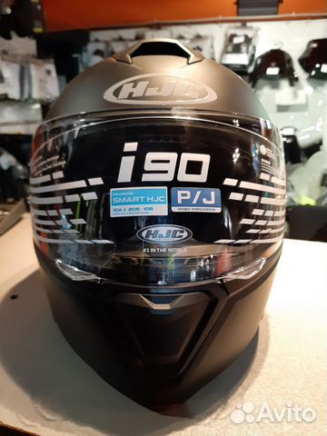 Шлем HJC i90 semi flat black XS-3XL