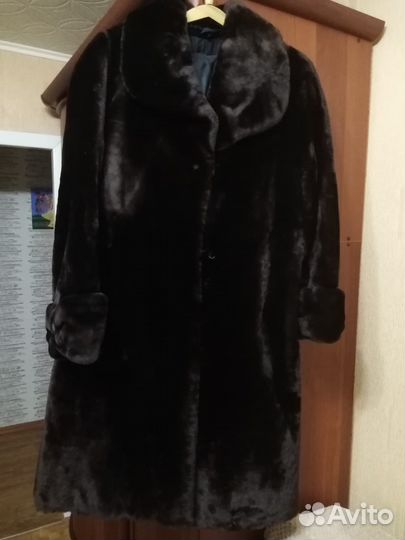 Шуба мутоновая 46