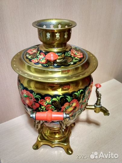 Самовар электрический расписной