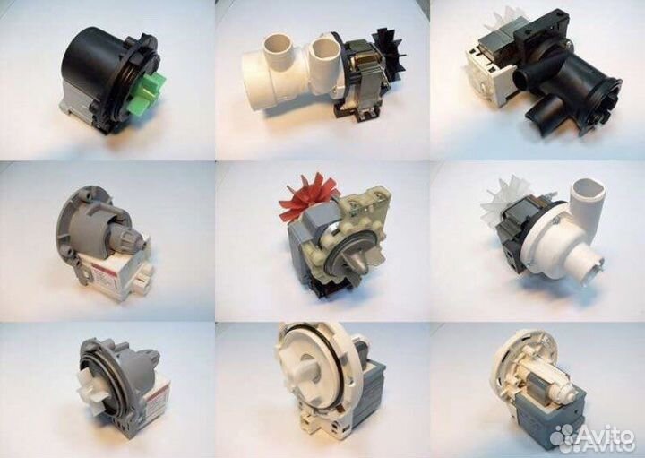 Сливной насос, помпа для стиральных машин