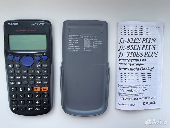 Инженерный калькулятор casio fx 82es plus