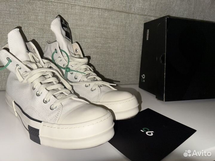 Кеды rick owens converse