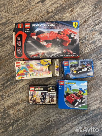 Пустые коробки от lego