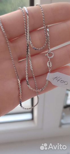 Цепи серебро 925 пробы