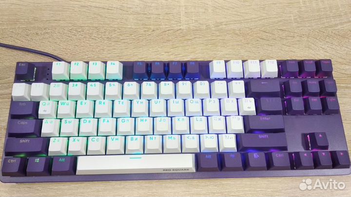 Red square keyrox tkl g3ms purple
