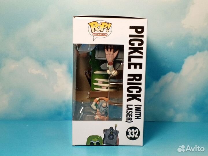 Funko Pop Pickle Rick with laser №332