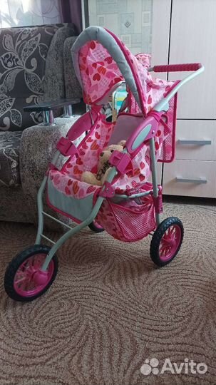 Коляска кукольная