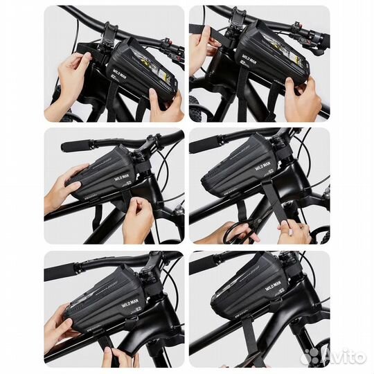 Велосипедная сумка wild MAN Новая