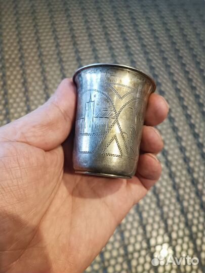 Обьем 100 мл. 1896 г. Серебро 84 пр. Кидушный