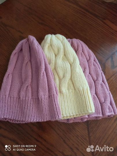 Шапка женская из мериноса